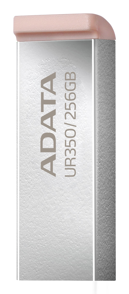 ADATA UR350 USB flash drive 256 GB USB Type-A 3.2 Gen 1 (3.1 Gen 1) Brown, Stainless steel