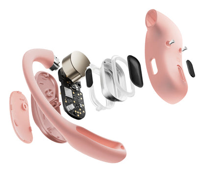 SHOKZ OpenFit Air Ασύρματα Ακουστικά Με Ενσωματωμένο Γάντζο Ώτου για Κλήσεις, Μουσική, Αθλητισμό και Καθημερινή Χρήση με Bluetooth, Χρώμα Ροζ