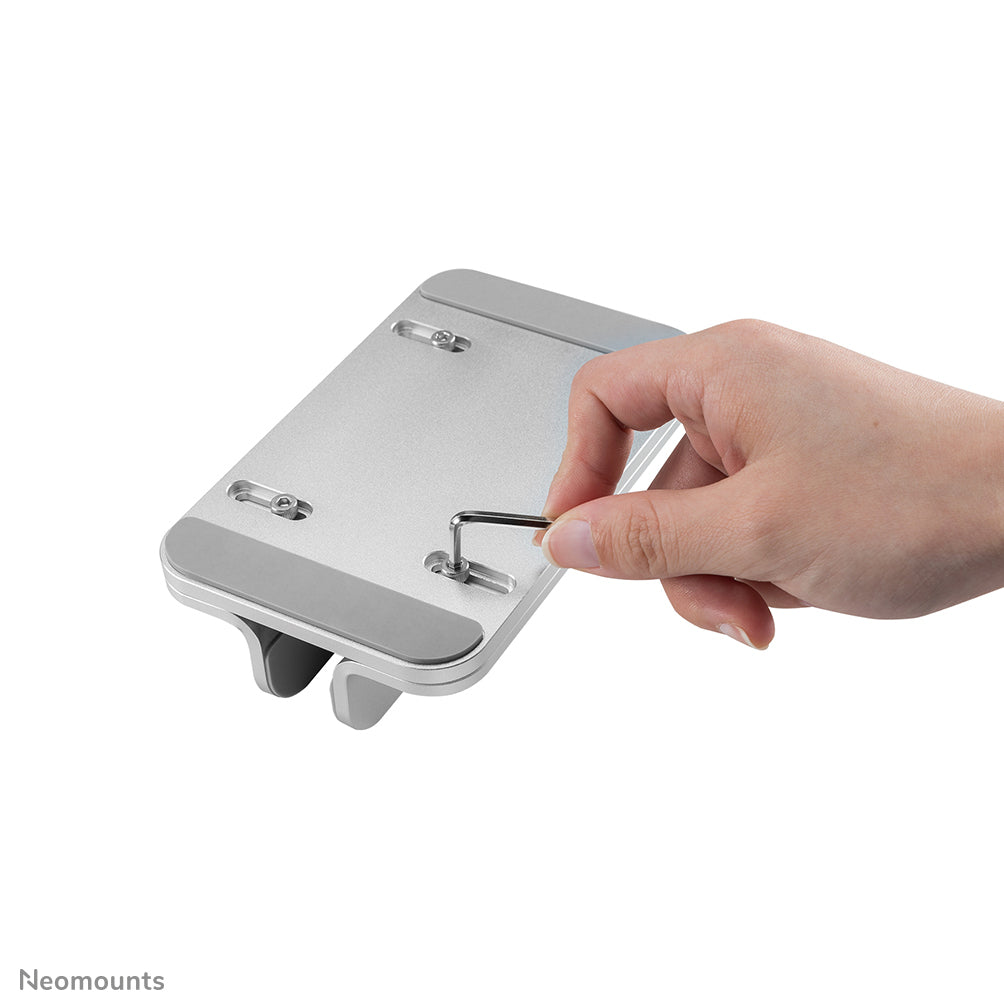 Neomounts Laptophalterung        Montage 11-17" silber.