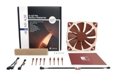 Noctua NF-A20 PWM Case Fan (Cream/Brown, 200mm)