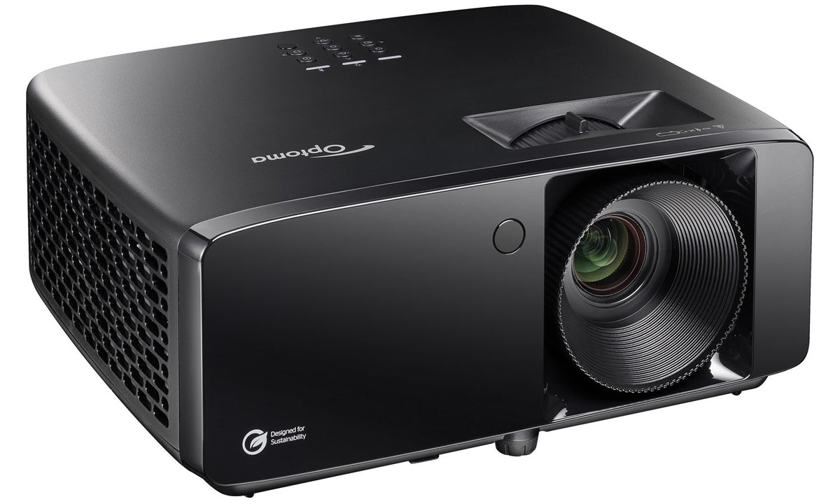 Optoma HZ41HDR Standard Throw Projector — 4400 ANSI Lumens, DLP 1080p, 3D, Black
