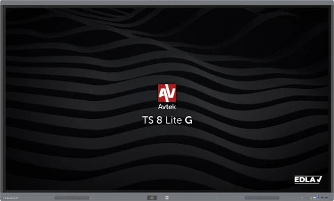 Avtek International TS 8 Lite G 75 Interactive Flat Panel 75" 4K LED Touchscreen, Android 14