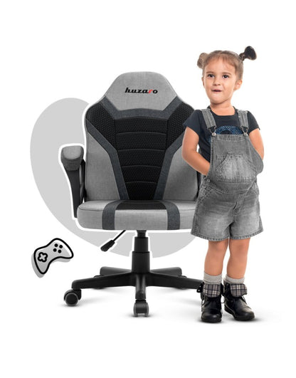 Gaming chair for children Huzaro HZ-Ranger 1.0 Gray Mesh, gray and black