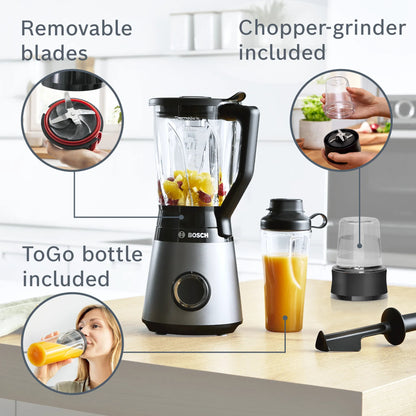 Bosch MMB 6177S Blender VitaPower Serie 4 silver