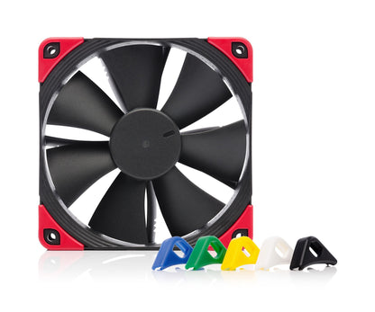 Noctua NF-F12 PWM (black, chromax.black.swap, 120 mm)