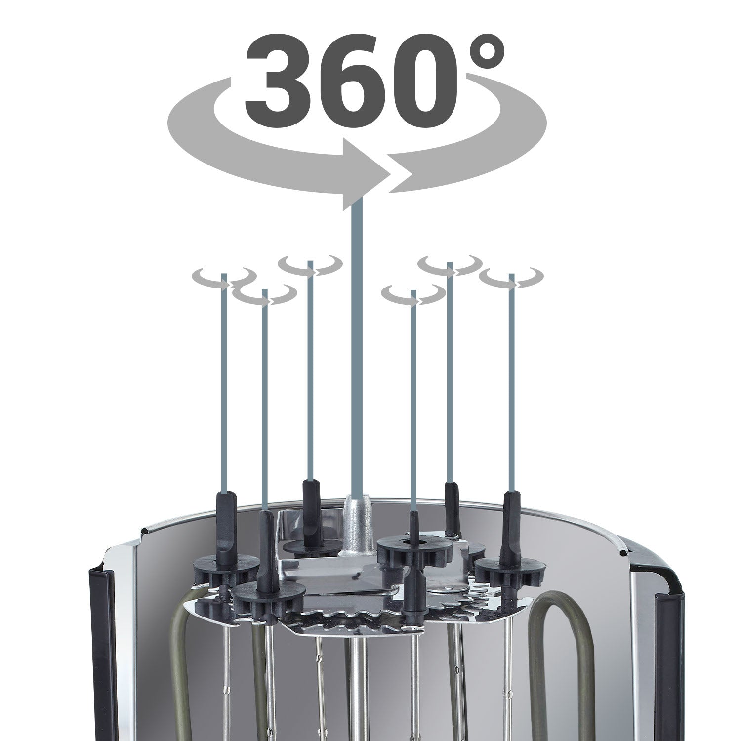 HEINRICH"S HDG 8687 Grill Electric Black 1400 W