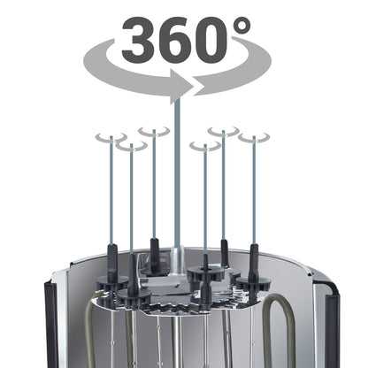HEINRICH"S HDG 8687 Grill Electric Black 1400 W