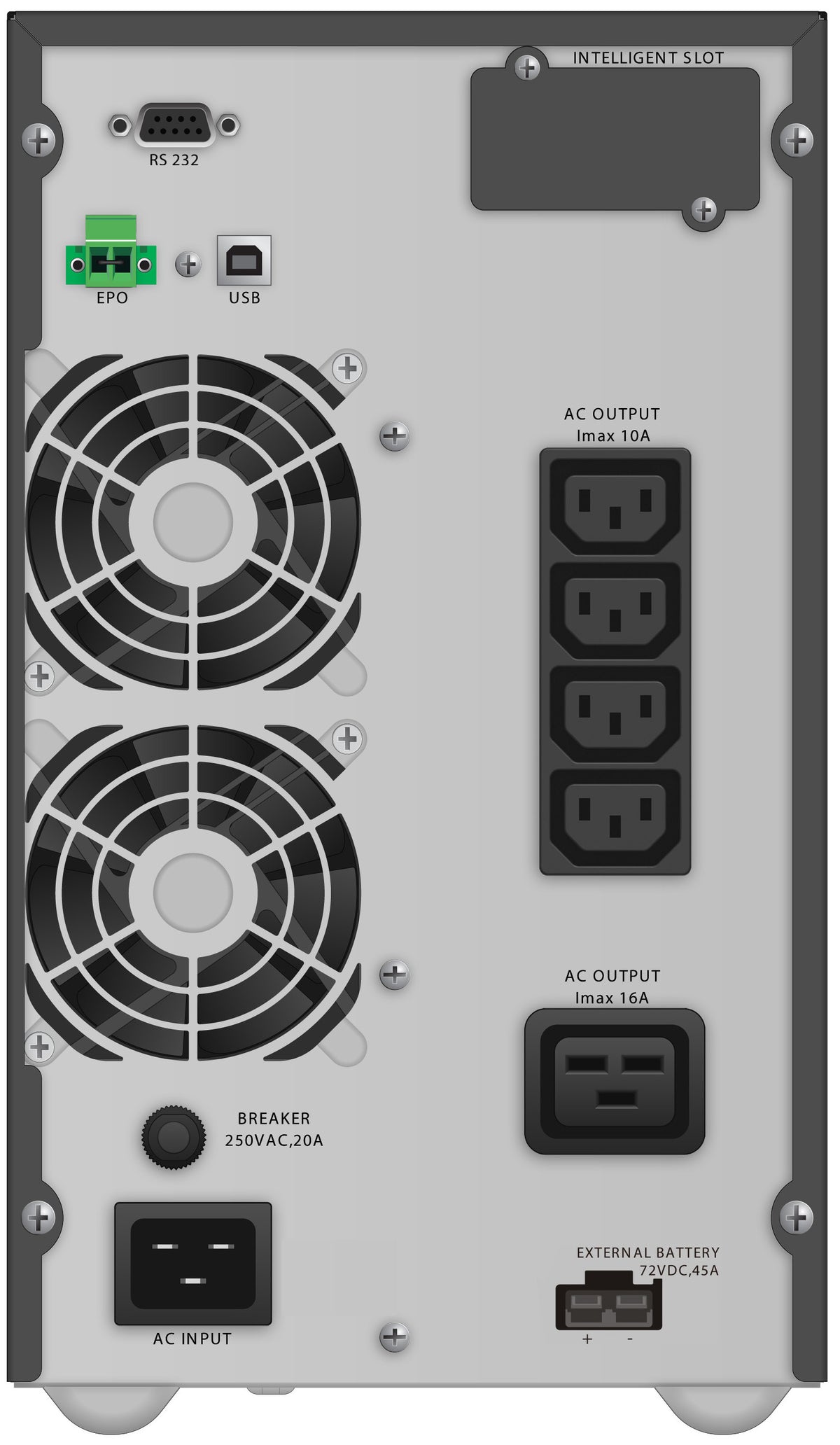 PowerWalker VFI 3000 TGB UPS 3000VA/ 2700W