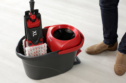 Vileda Wischer ULTRAMAX XL Turbo Komplett Box (Μαύρο/Κόκκινο)