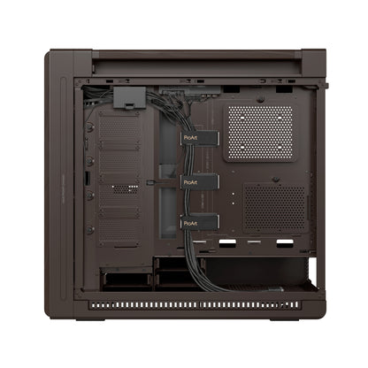 ASUS ProArt PA602 Wood Edition Retro Brown - Metal Panel Midi Tower