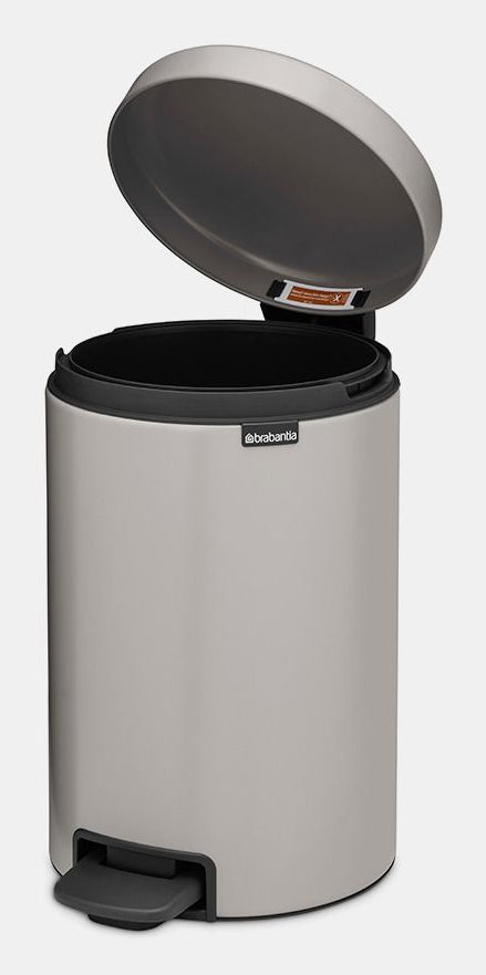 Brabantia Treteimer Newicon 12 L Soft Grey