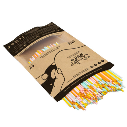 3Doodler Start Eco Plastic - Fire and Ice Mixed Bag 250 Compostable Plastic Orange, Turquoise, White, Yellow 1 g