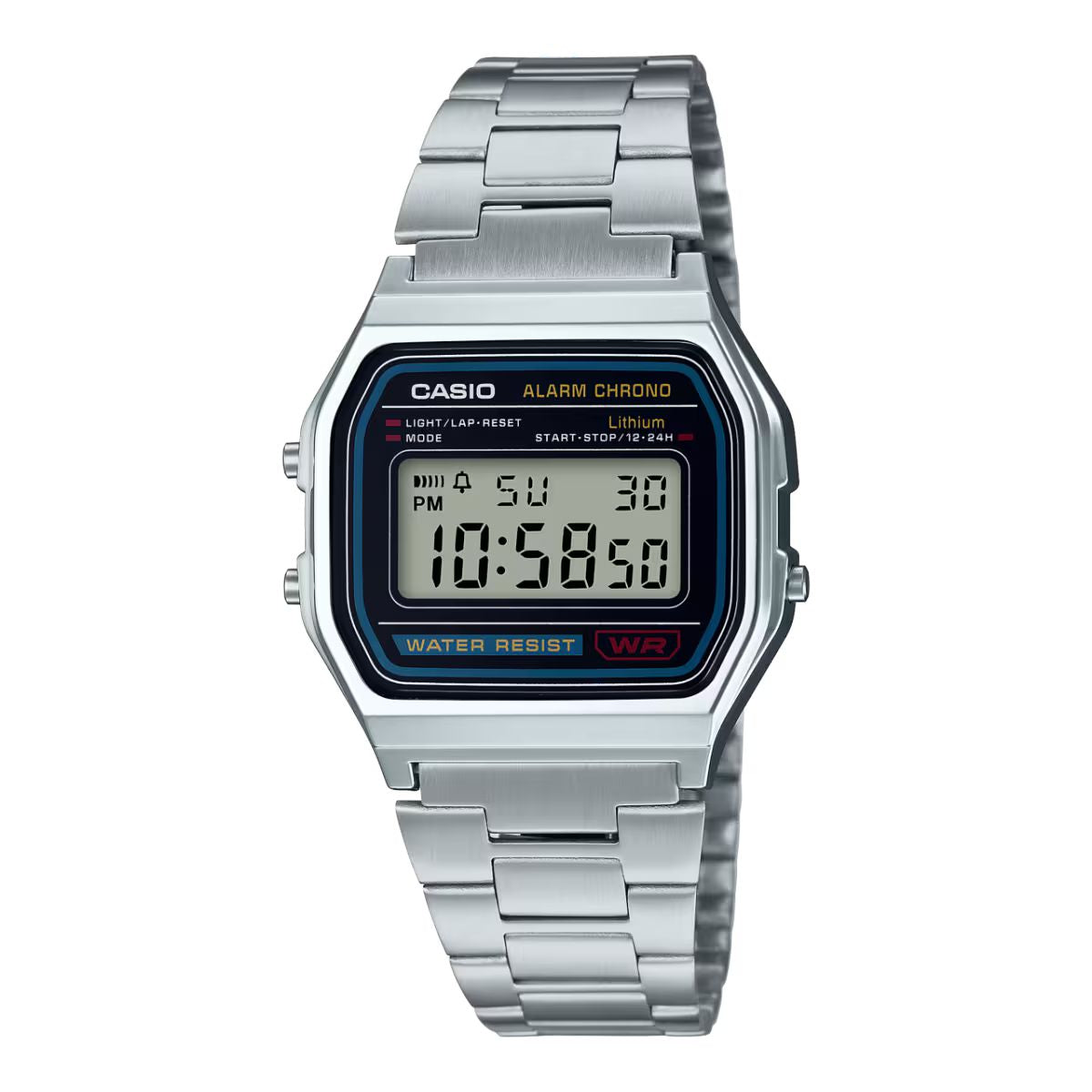 Watch Casio Unisex A158WA-1DF (36,8MM) Grey