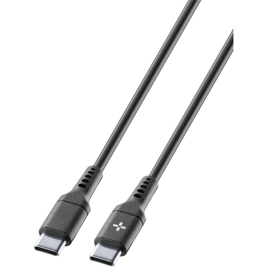 Cellularline Ploos Cavo USB-C a USB-C 1m Nero