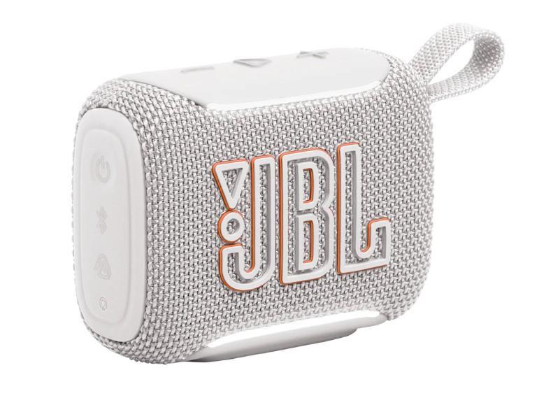JBL GO 5 Portable Bluetooth Speaker in White