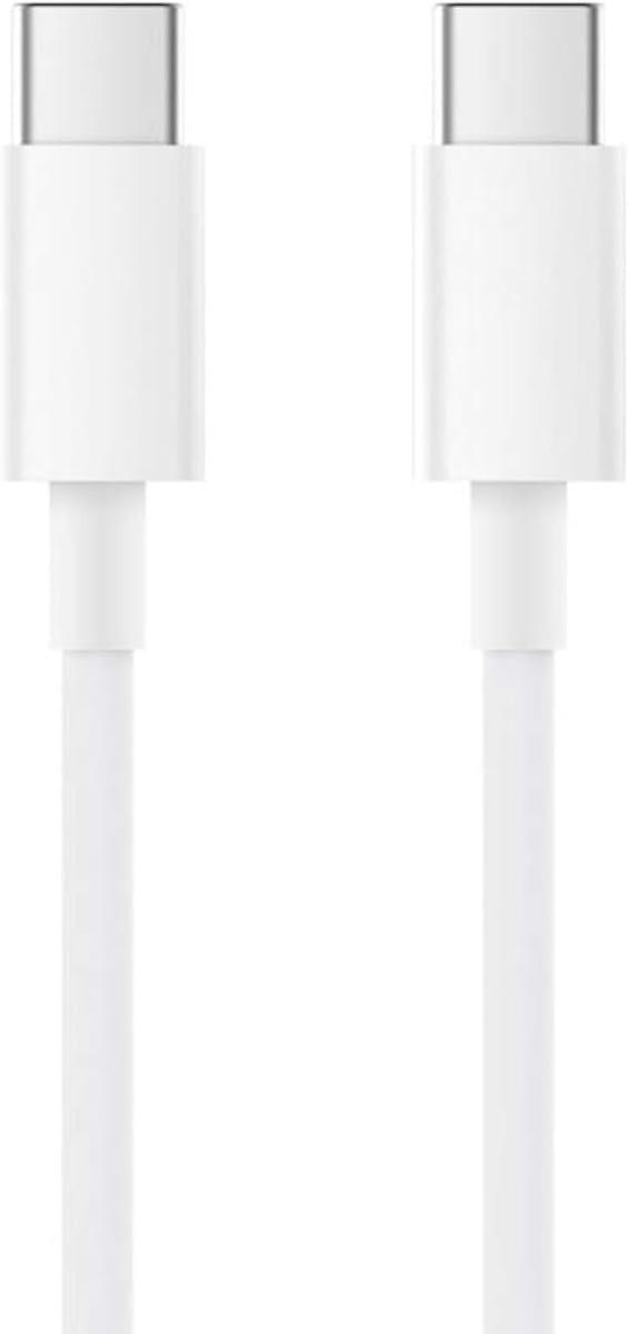 Xiaomi Καλώδιο USB-C σε USB-C 3A Γρήγορη Φόρτιση 1μ BHR0878GL Λευκό