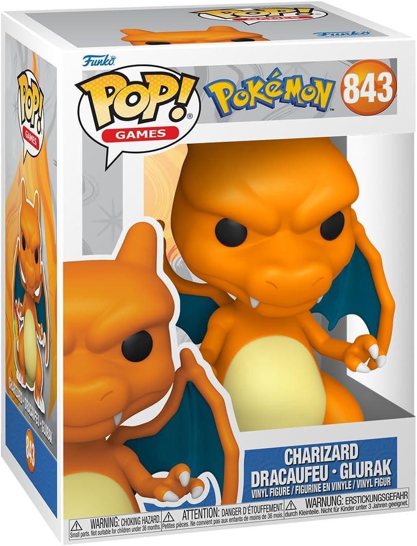 Funko Pocket Pop Pokemon: Charizard 843 - Μικρό Διακοσμητικό Φιγούρα