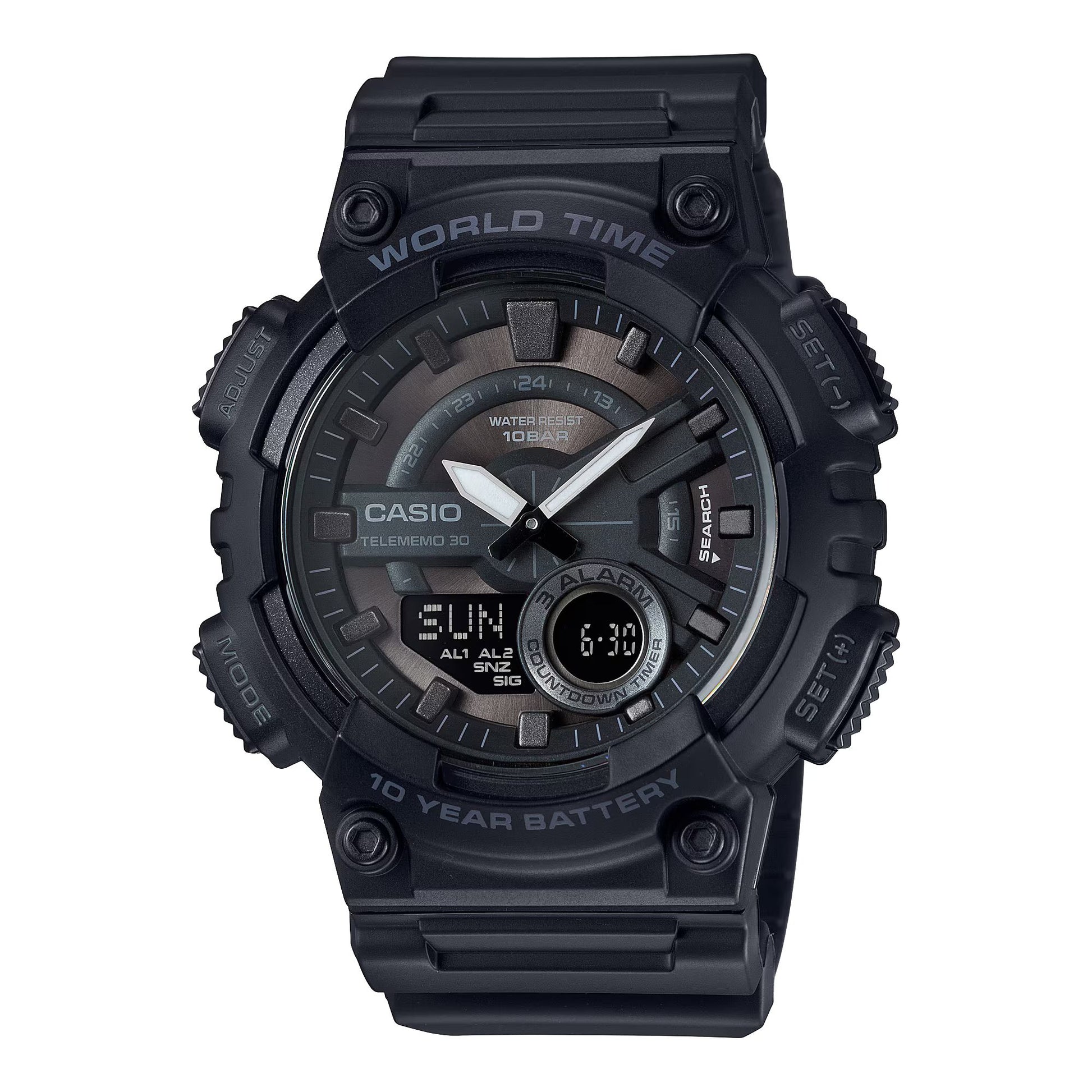 Watch Casio Man AEQ-110W-1B (52,2MM) Blue