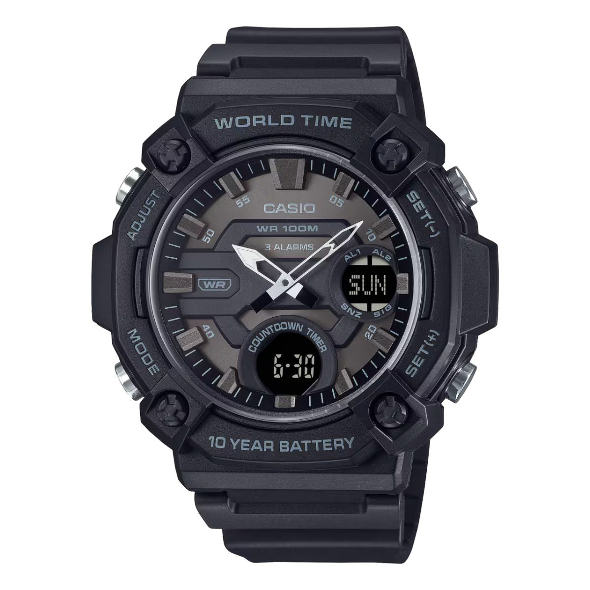 Watch Casio Man AEQ-120W-1B (53,3MM) Black