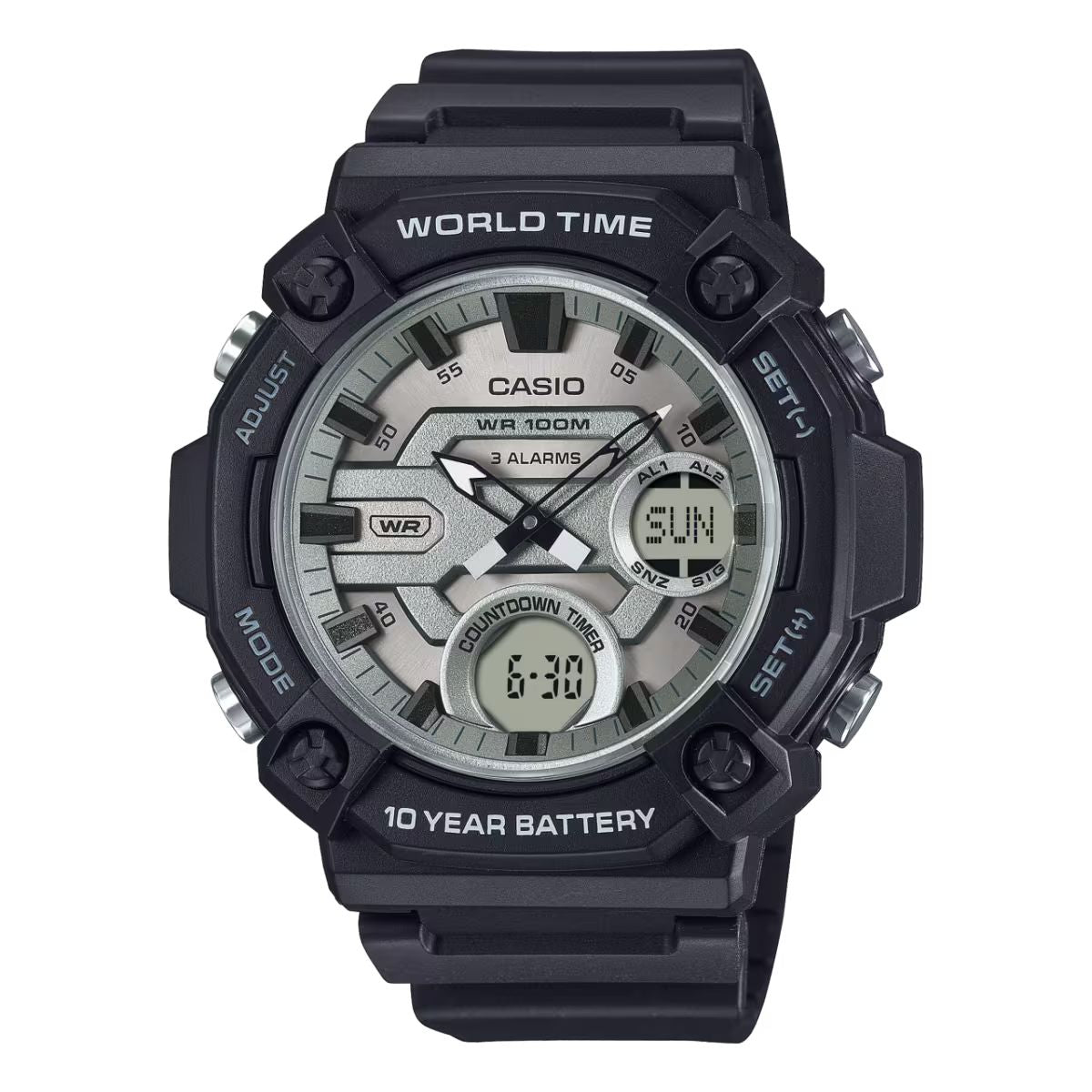 Watch Casio Man AEQ-120W-7A (53,3MM) Black