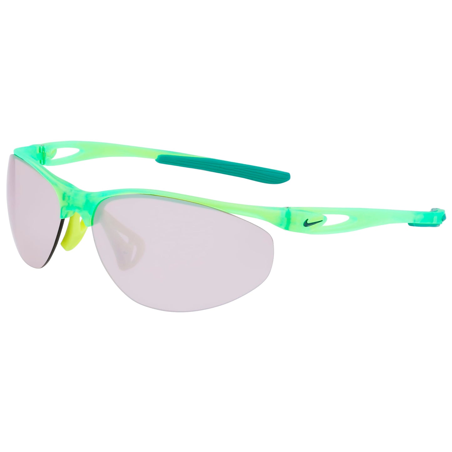Nike Unisex Sunglasses ERIALEDZ7353 with Injected Frame, Yellow Color, Lens/Bridge/Temple Dimensions 69/7/135 mm, Grey Category 3-Mirror Lenses
