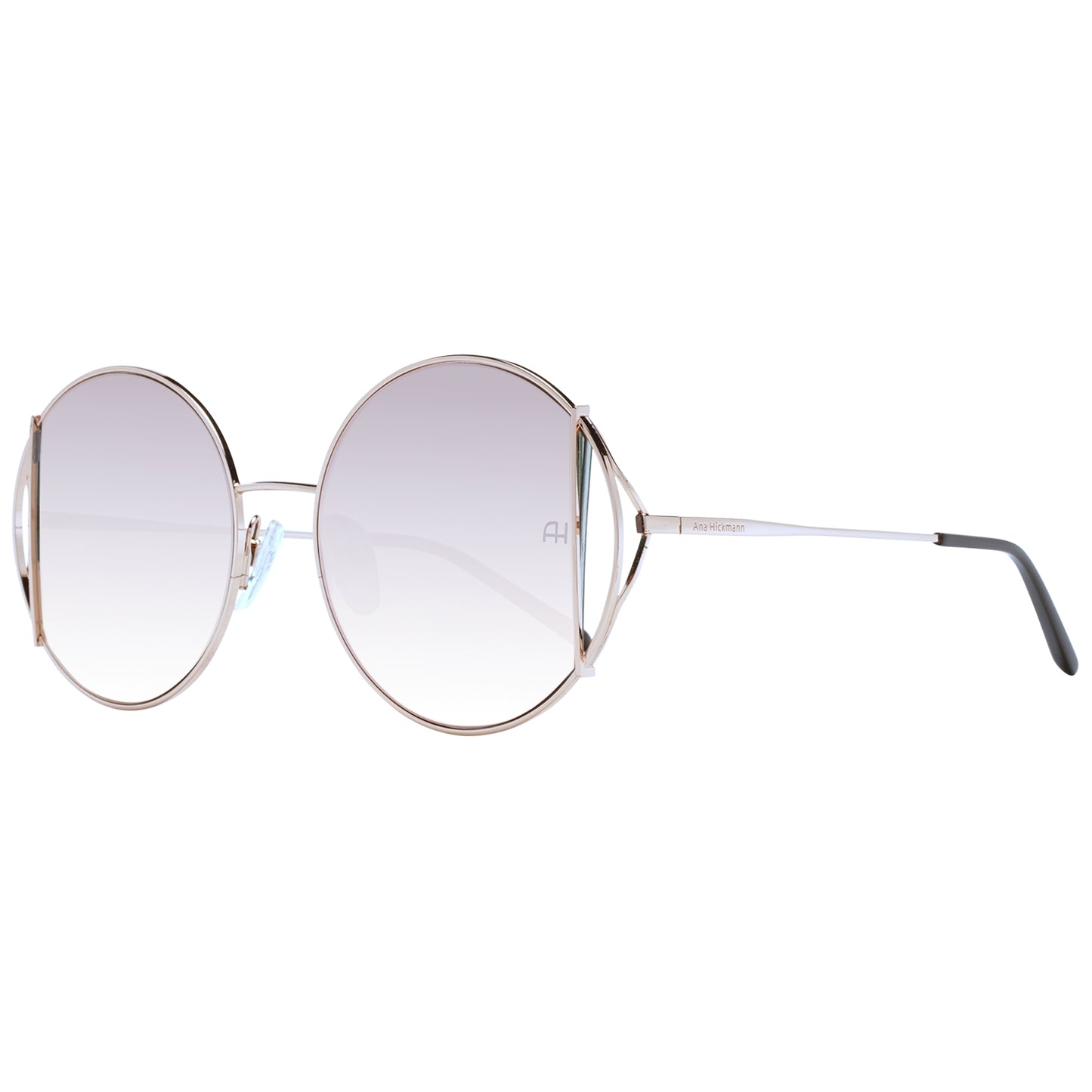 Ana Hickmann Women Sunglasses AH3192-5304D with Pink Metal Frame, 53/19/140 mm