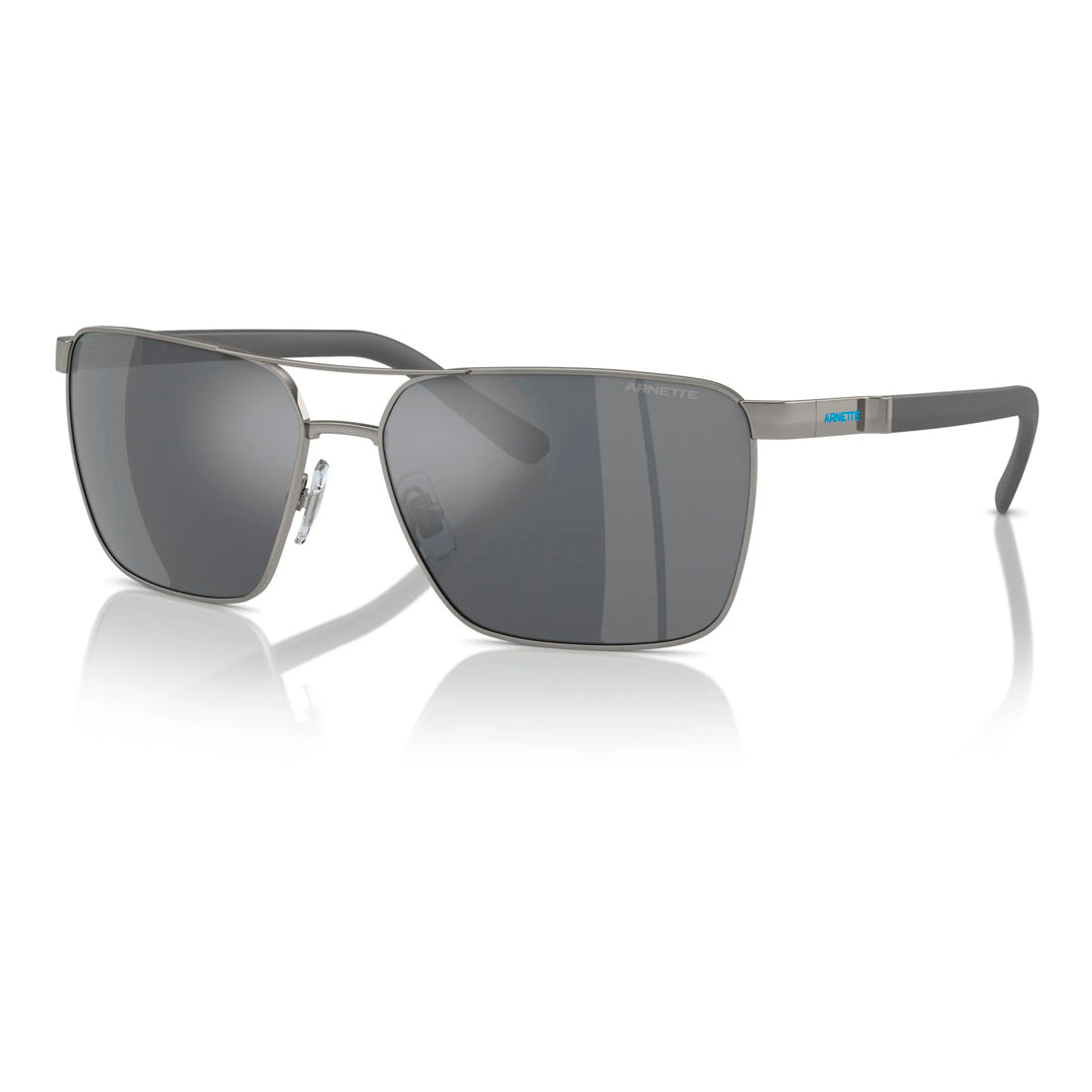 Arnette Sunglasses for Men AN3091-7416G with Metal Frame, Lens/Bridge/Temple Dimensions 61/15/140 mm, Grey Color