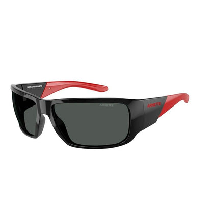 Arnette Man AN4297-275387 Sunglasses, Lens/Bridge/Temple Dimensions 64/16/125 mm, Black Frame with Grey Lenses