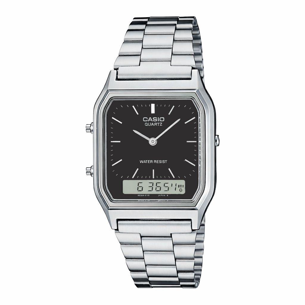 Watch Casio Unisex AQ-230A-1D (38,8MM) Grey