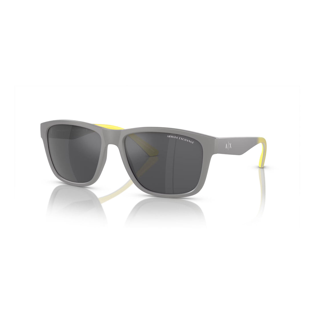 Armani Exchange Men's Sunglasses AX4135S 81806G, Lens/Bridge/Temple Dimensions: 59/17/145 mm, Grey Color