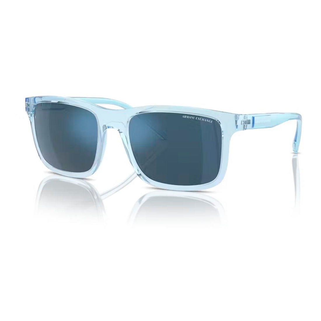 Armani Exchange Men's Sunglasses AX4145S834555 - Lens 57mm, Bridge 19mm, Temple 145mm, Blue