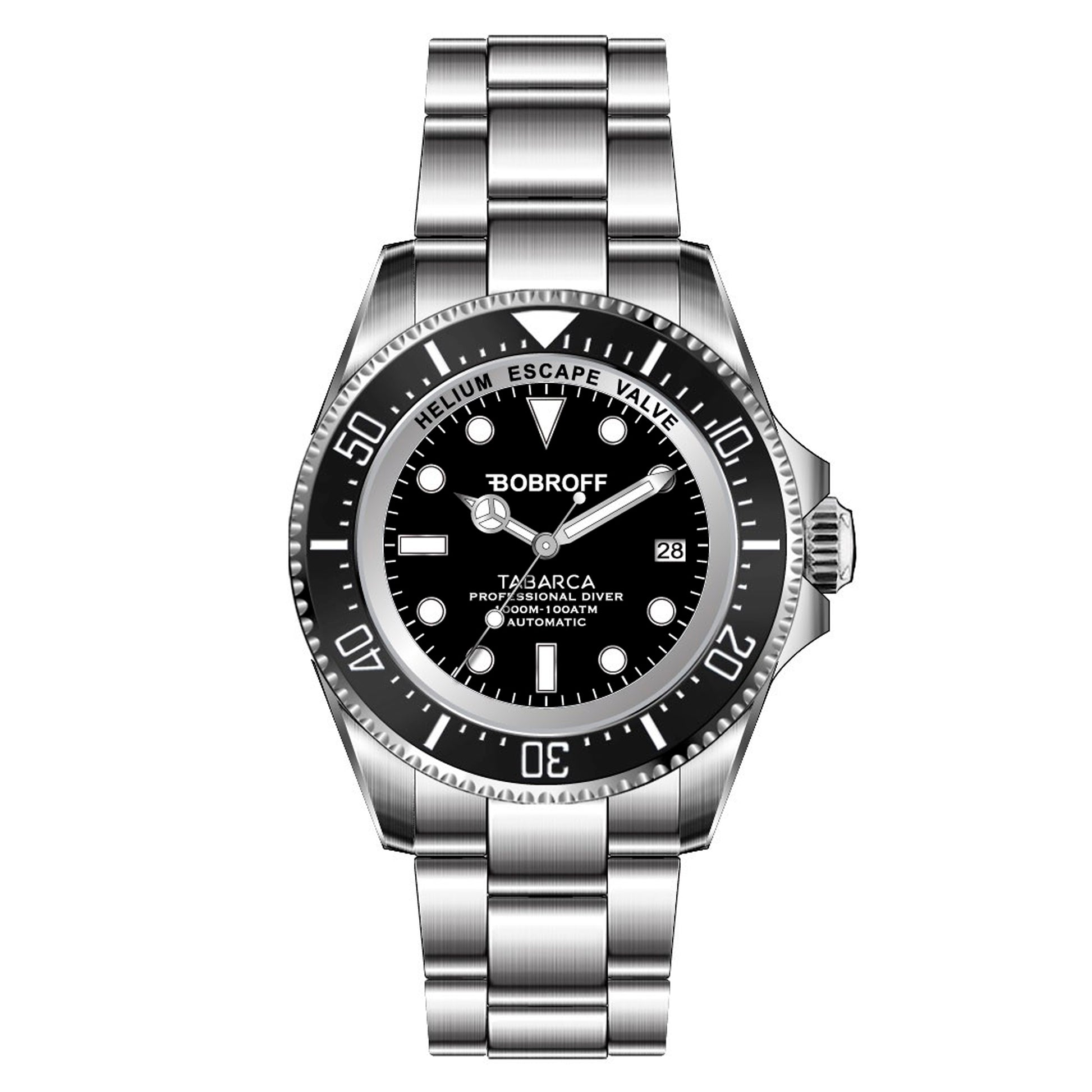 Watch Bobroff Man BF0001 (44MM) Grey