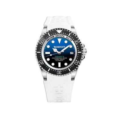 Watch Bobroff Man BF0003-BFSTB (42mm) White