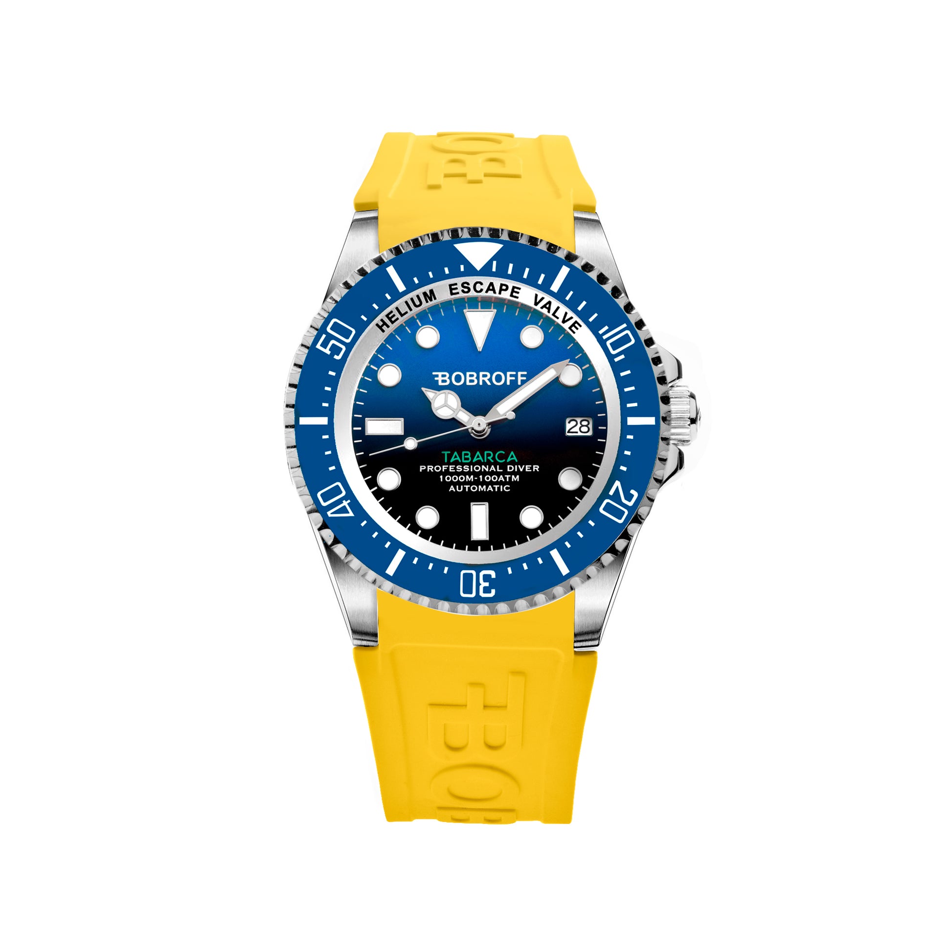 Bobroff Men's Watch BF0003baBFSTA (44mm) Yellow