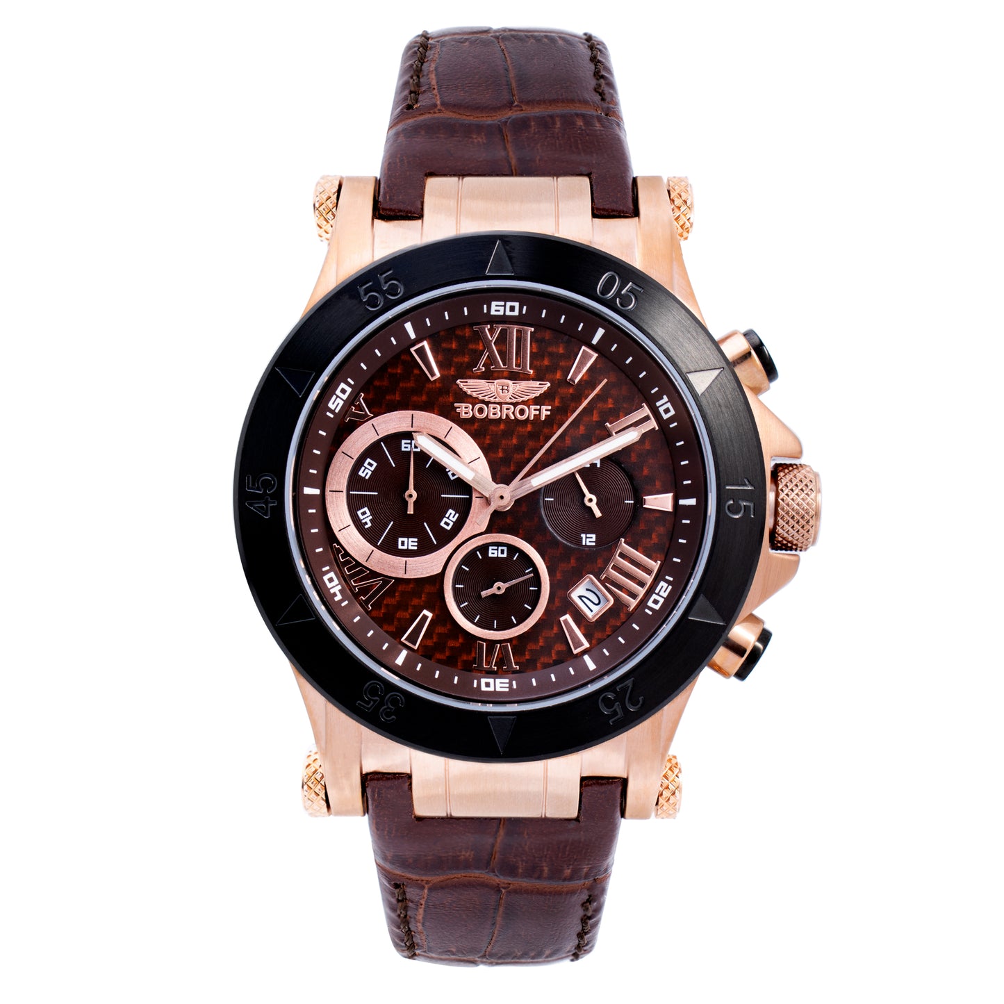 Watch Bobroff Man BF1001M65 (44MM) Brown