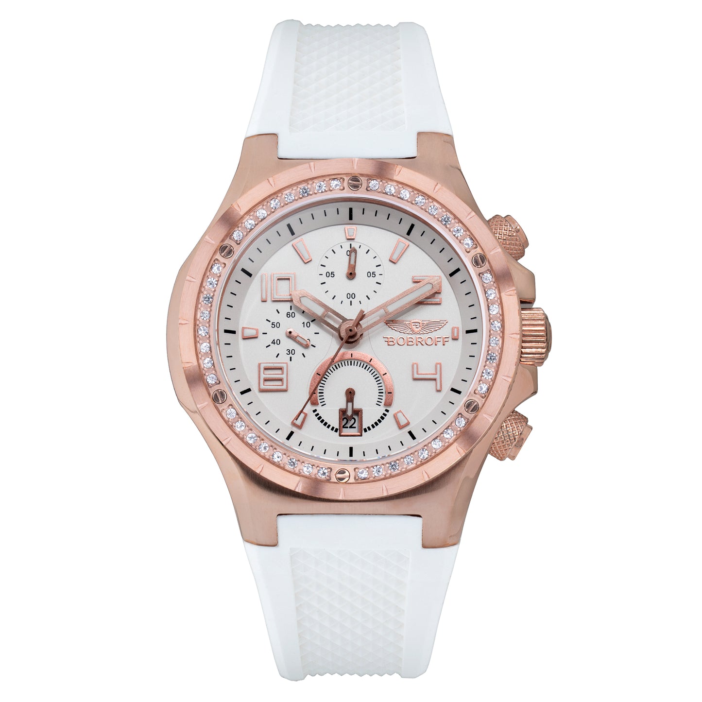 Watch Bobroff Unisex BF1002L25 (43MM) White