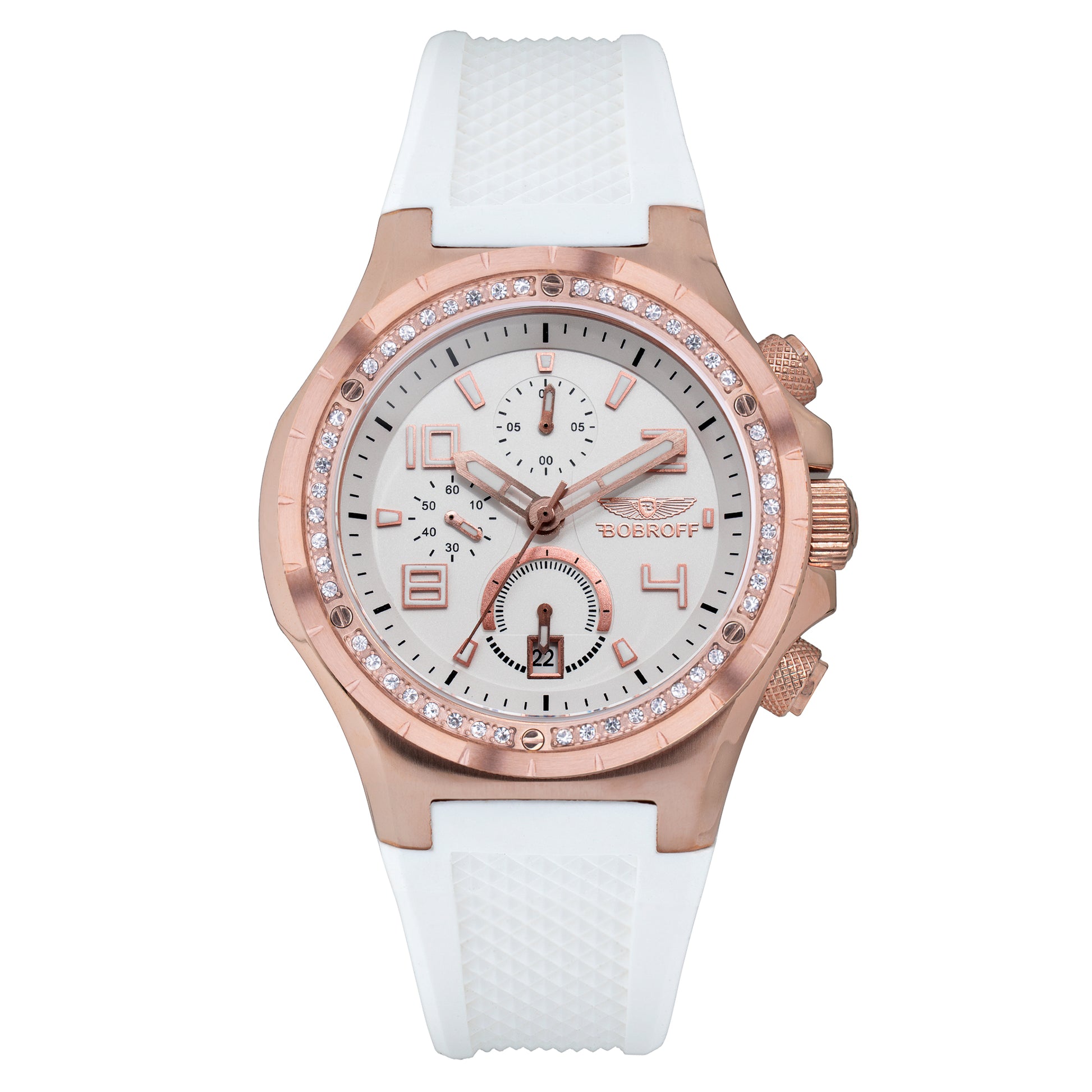 Watch Bobroff Unisex BF1002L25 (43MM) White