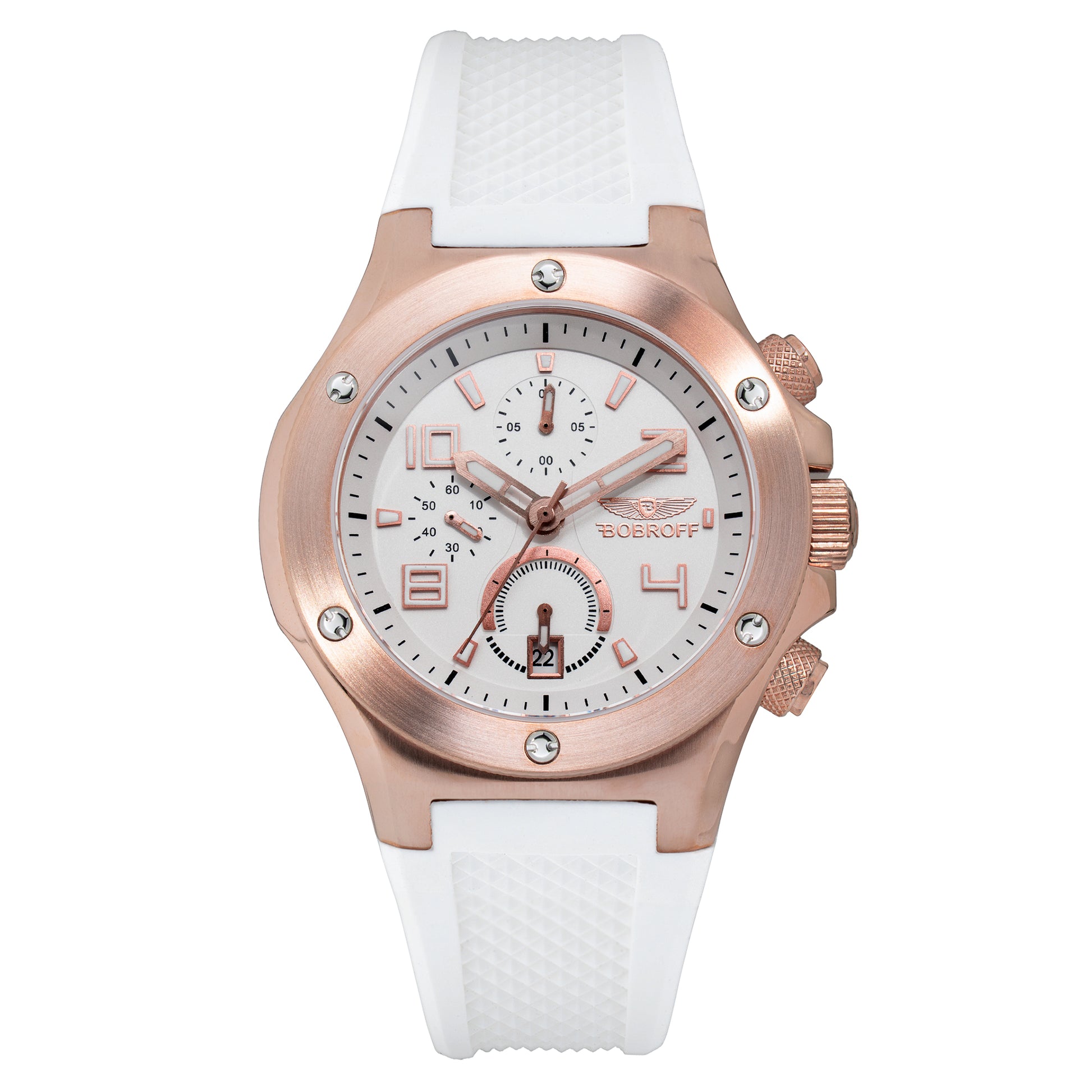 Watch Bobroff Unisex BF1002M25 (43MM) White