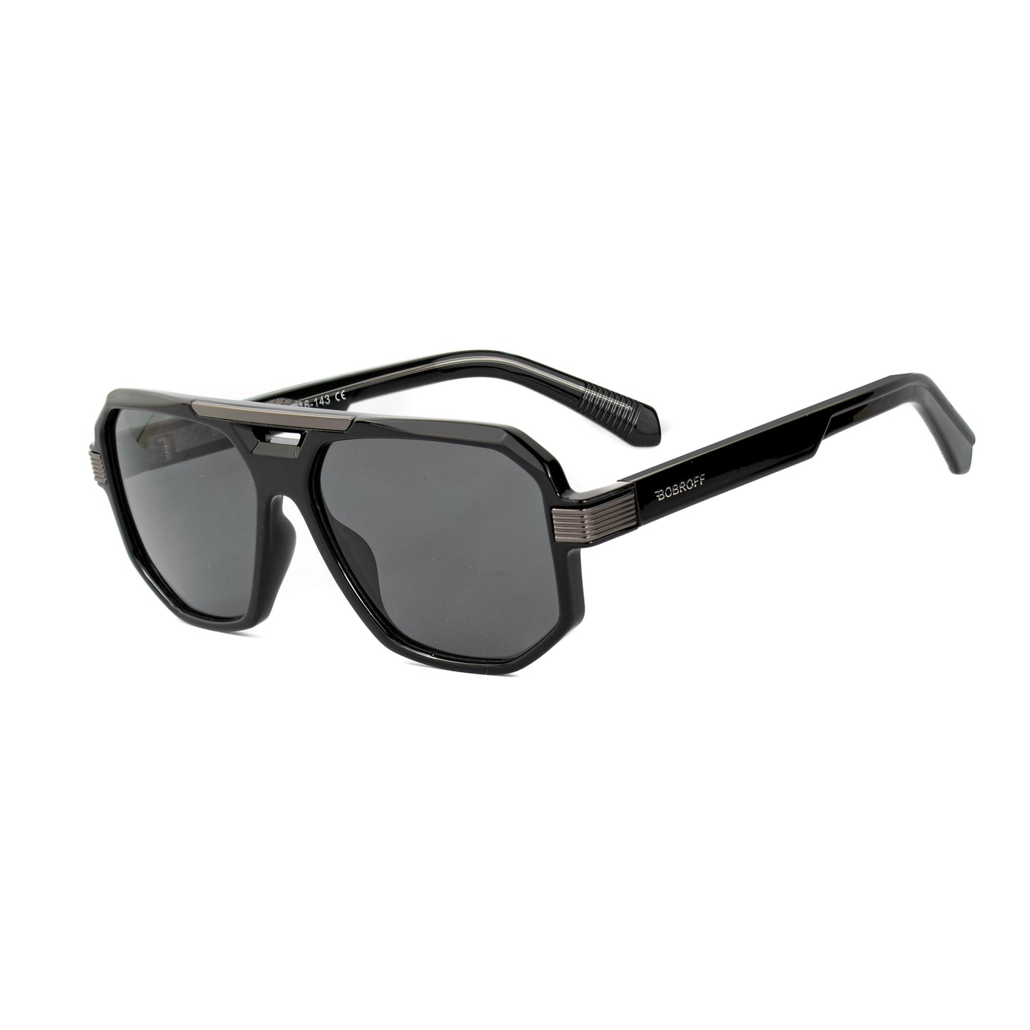 Sunglasses Bobroff Man BFG0014-C1 (Lens/Bridge/Temple) 56/16/143 mm