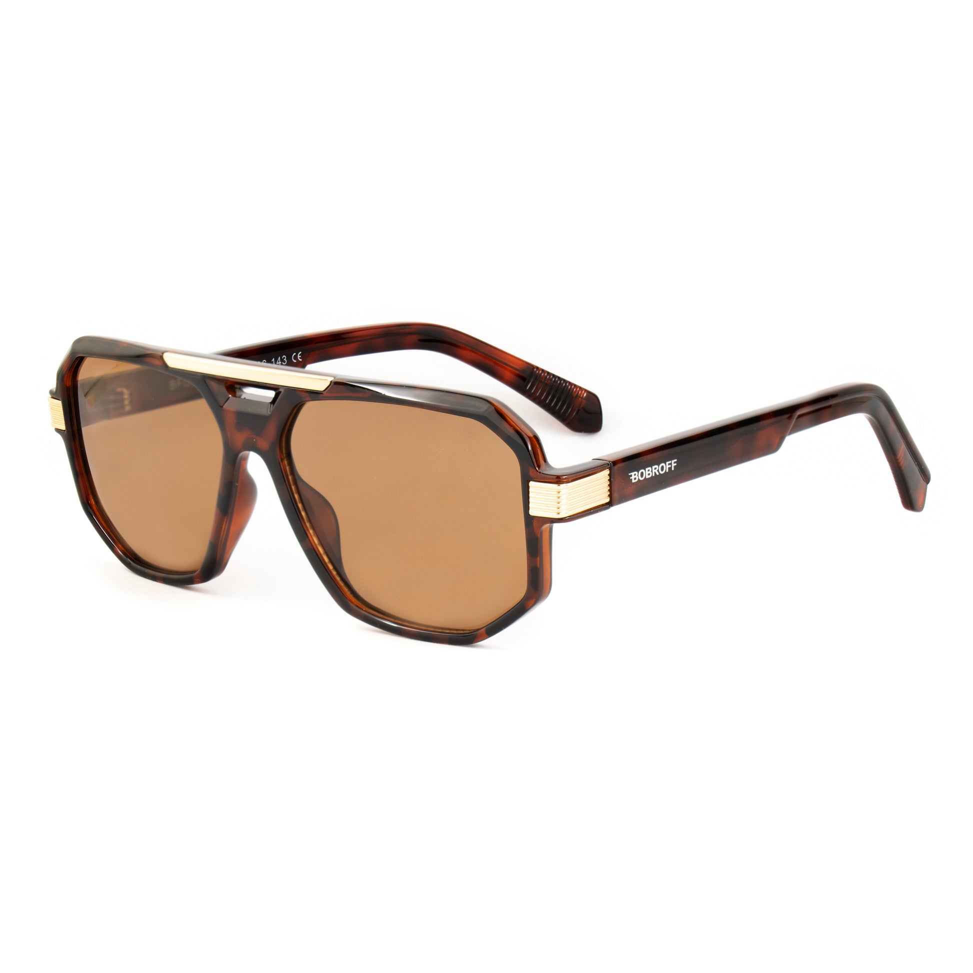 Sunglasses Bobroff Man BFG0014-C6 (Lens/Bridge/Temple) 56/16/143 mm