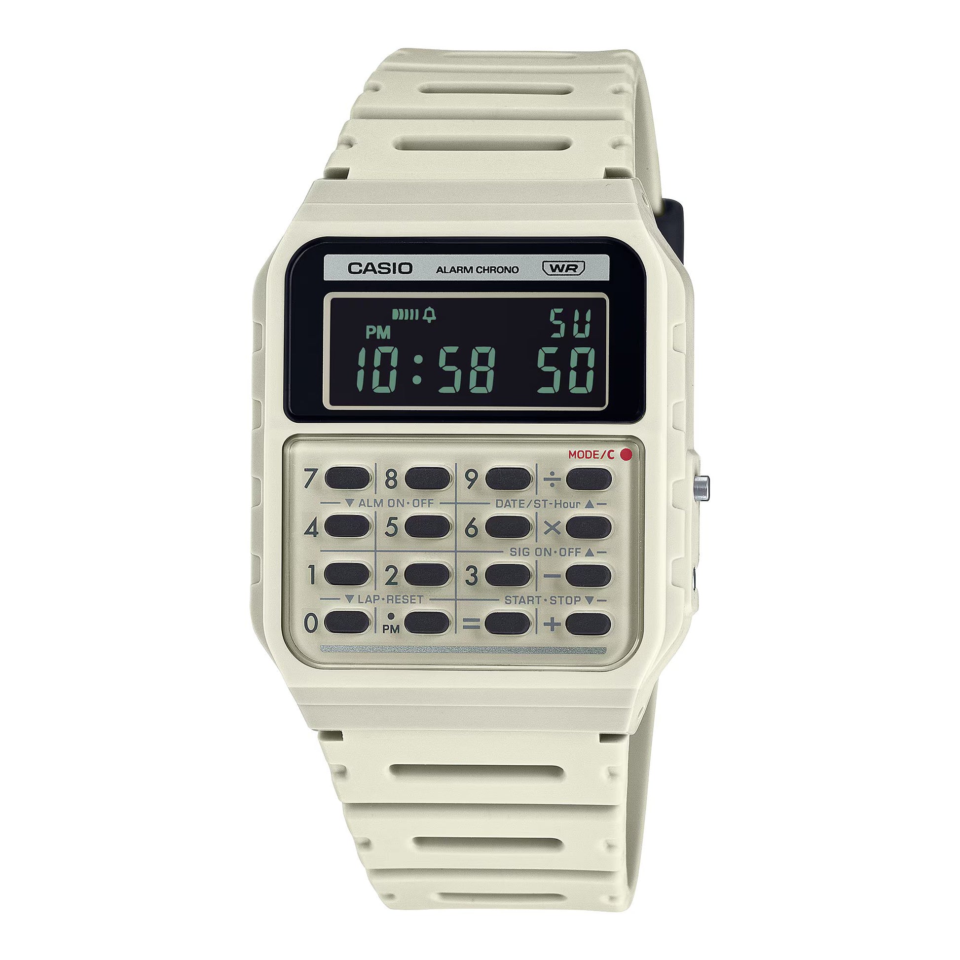 Watch Casio Unisex CA-53WB-8BEF (34,4MM) Beige