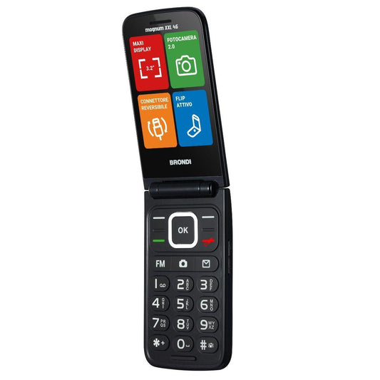 Brondi Magnum XXL 4G Gunmetal Grey DS ITA - Έξυπνο τηλέφωνο με διπλή SIM