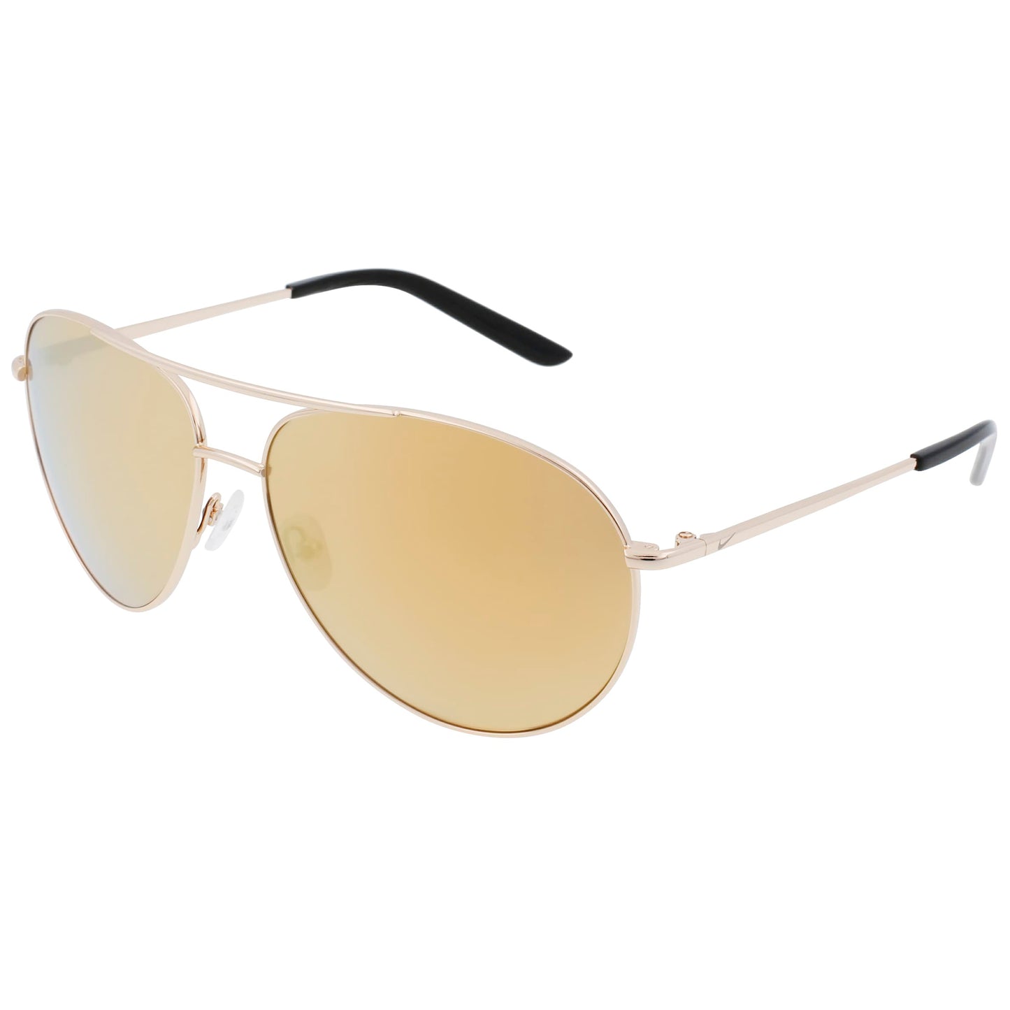 Nike Unisex Sunglasses CHNCEMEV1218 with Metal Frame, Lens/Bridge/Temple Dimensions 61/14/140 mm, Golden Color, Category 3
