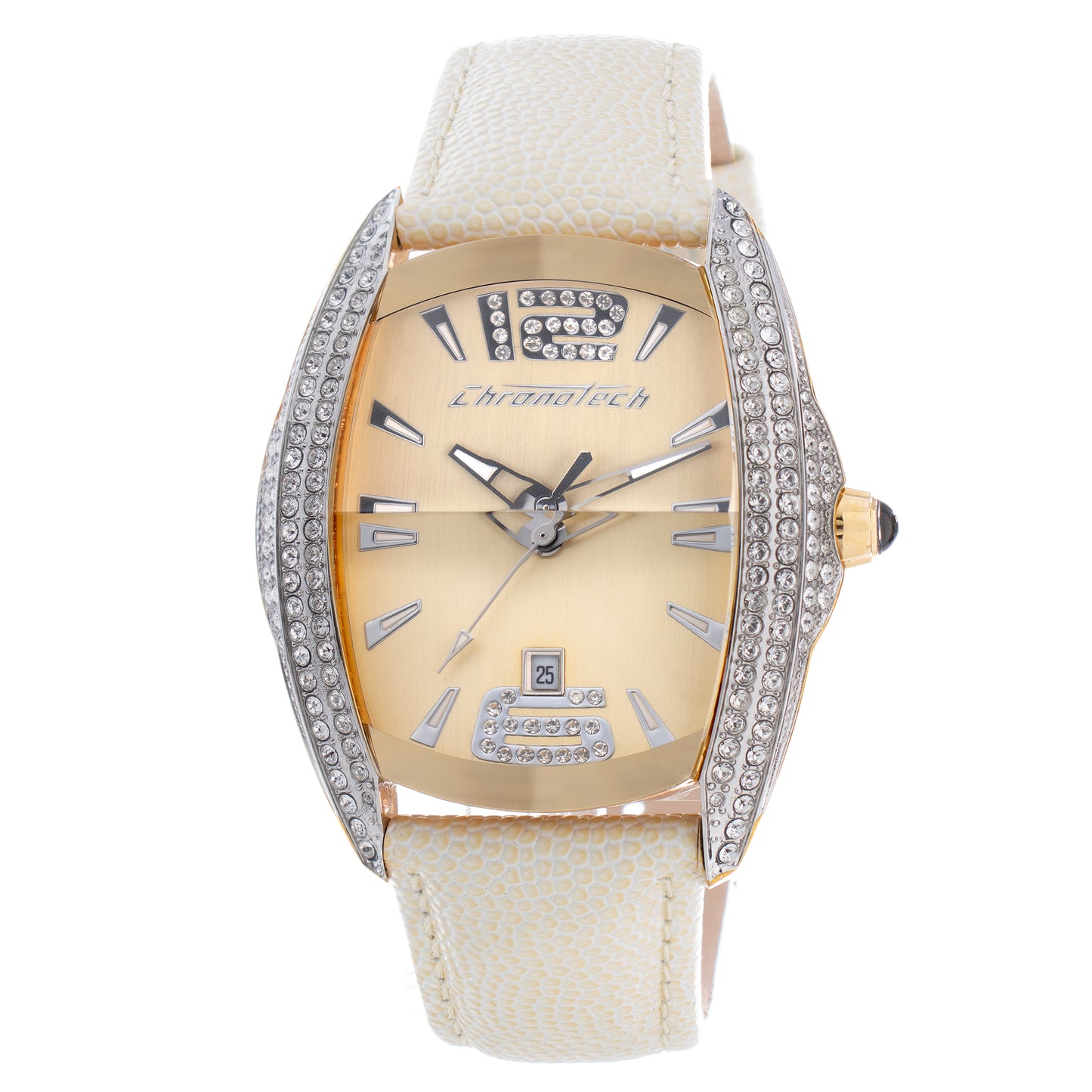 Watch Chronotech Woman CT7814M-04S (41MM) Beige
