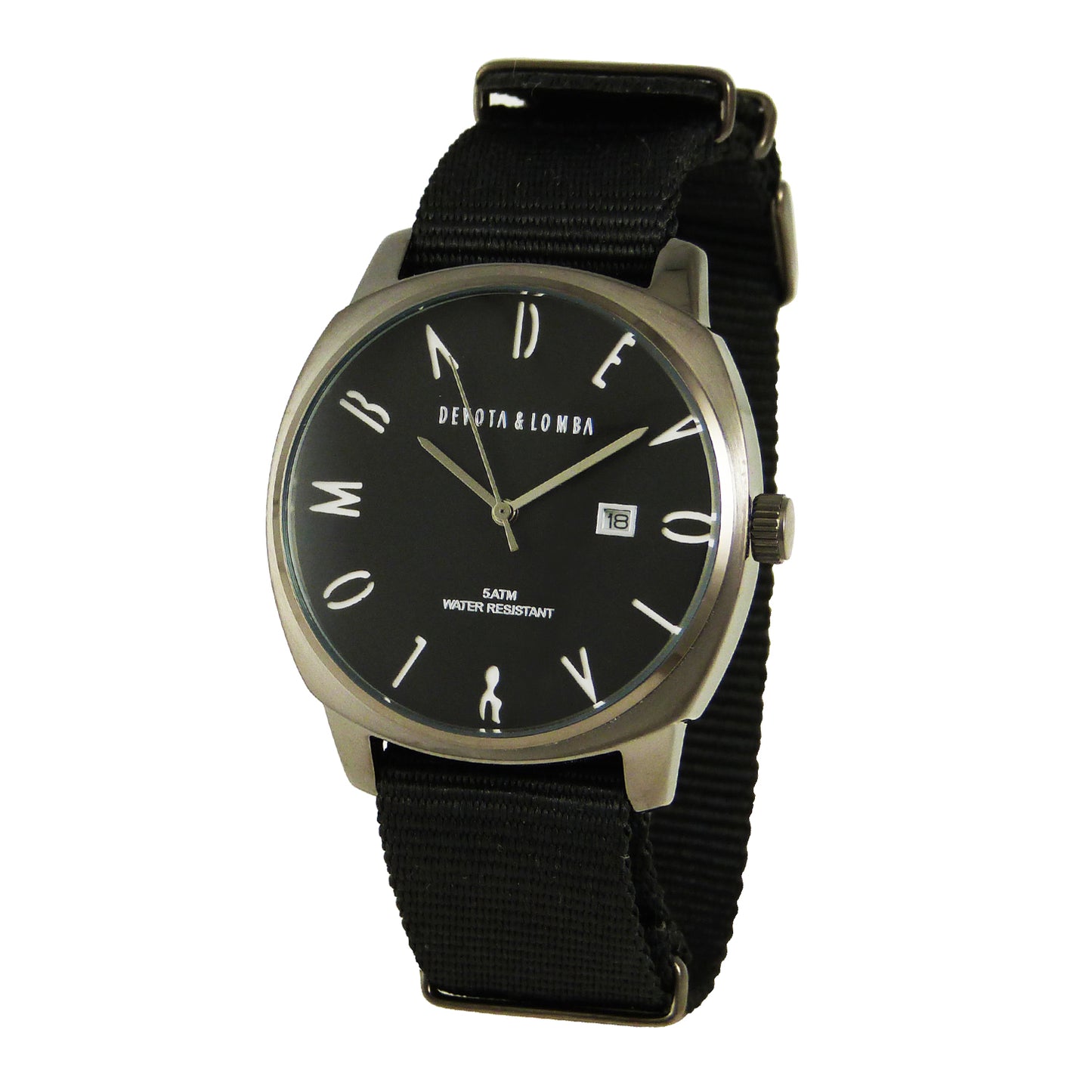 Watch Devota & Lomba Man DL008MSPBK-01 (42MM) Black