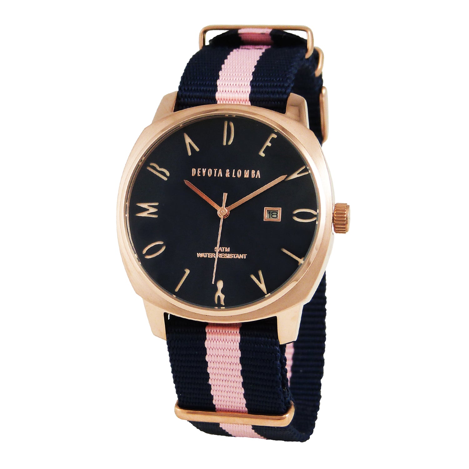 Watch Devota & Lomba Unisex DL8MSPBLPK3BU (42MM) Blue