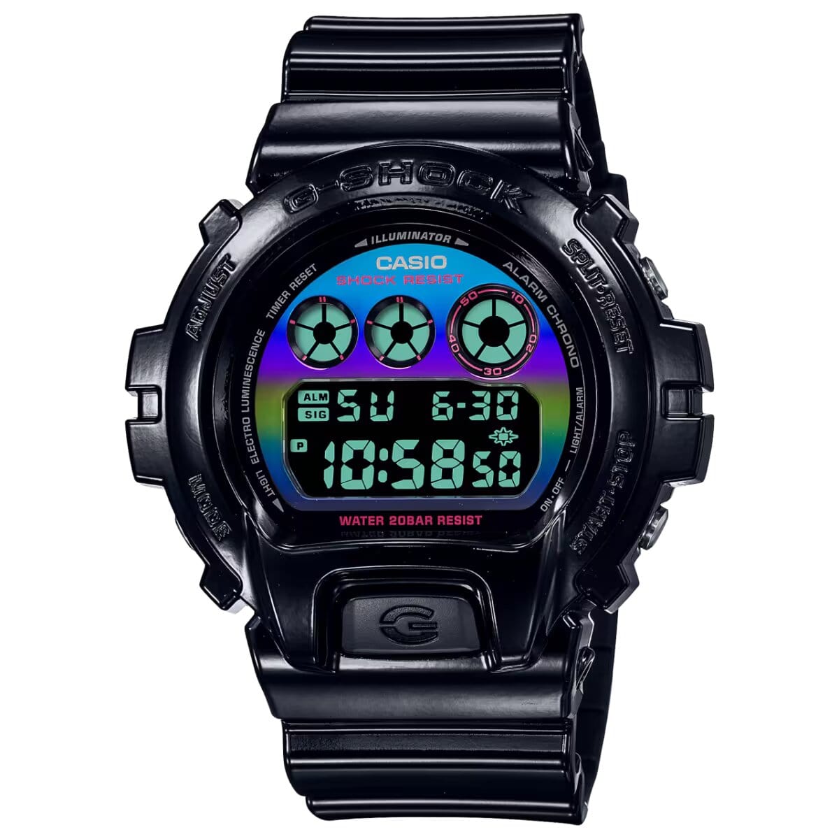 Watch Casio Man DW6900RGB1ER (54MM) Black
