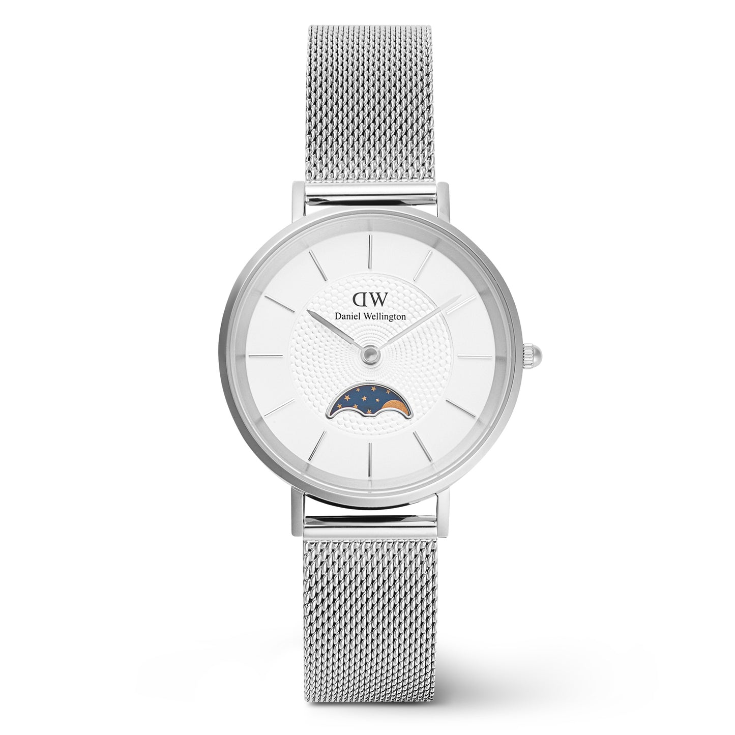 Daniel Wellington Women’s Watch DW00100772, 32mm, White Silicone Strap