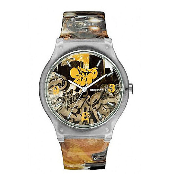 Watch Marc Ecko Unisex E06503M1 (45MM) Silver