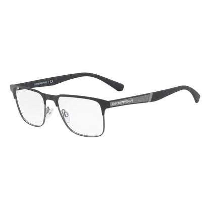 Eyeglasses Emporio Armani Men EA1061-3001 Metal Frame Black 53/17/145 mm